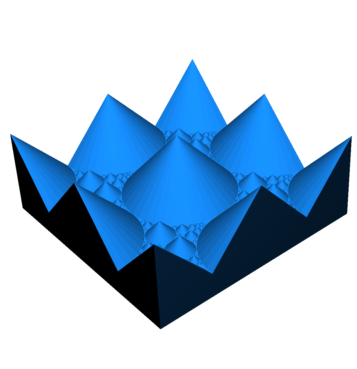 Example illustration, in this case of a matrix space.